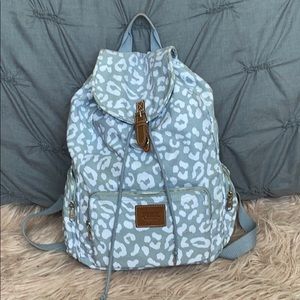 VS PINK LEOPARD BACKPACK